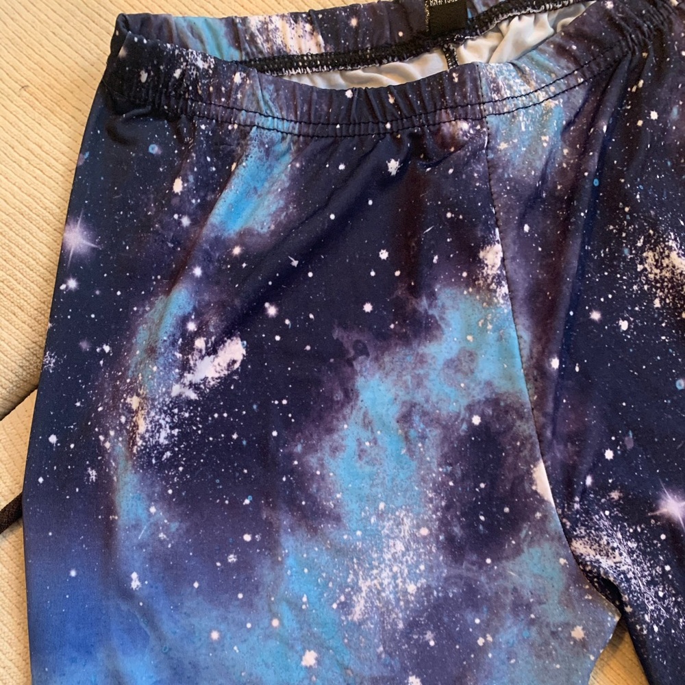 SWS Blue Galaxy Leggings